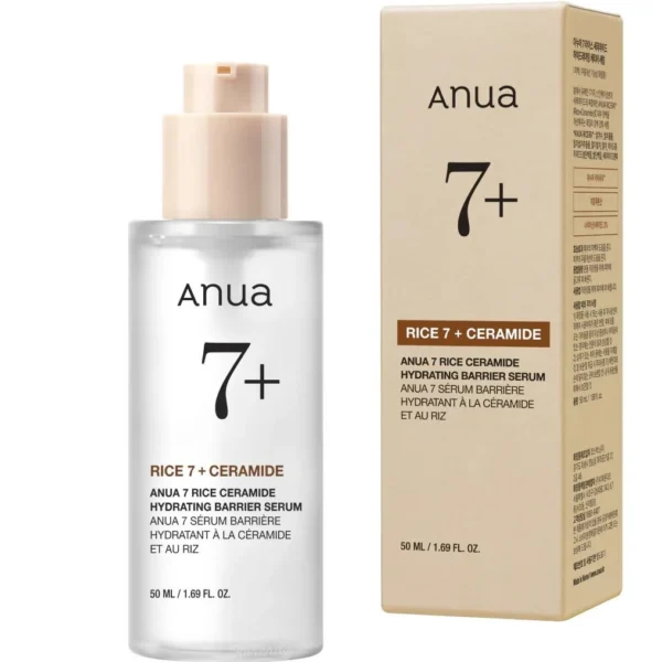 Skin care .Anua.Rice 7 Ceramide Hydrating Barrier Serum